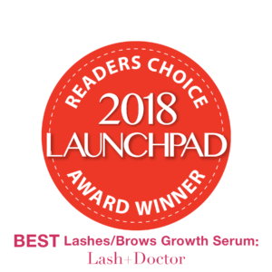 2018 launchpad award lashes serum