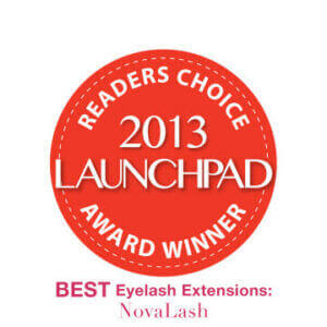 2013 launchpad award eyelash extensions