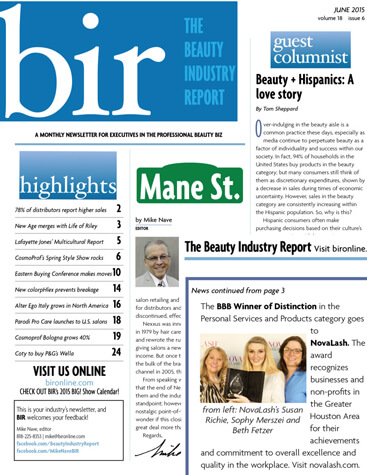 Beauty Industry Report May 2015 Edition