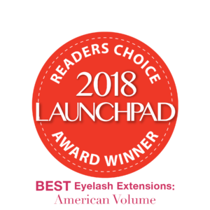2018 launchpad award eyelash extensions