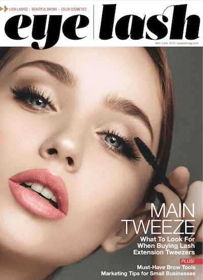 eyelash magazine May and June 2019 edition