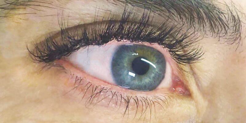 blue eye close up